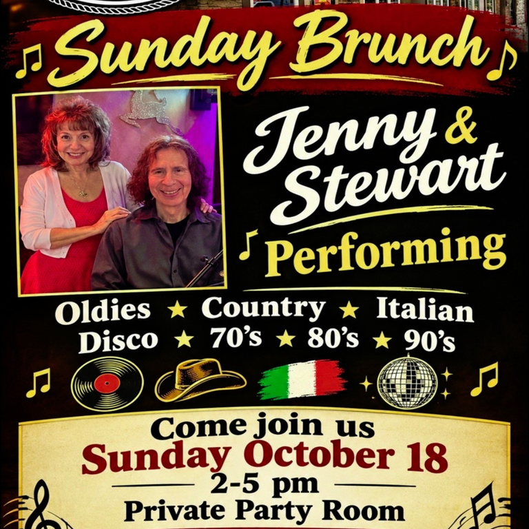 Sunday Brunch With Jenny & Stewart