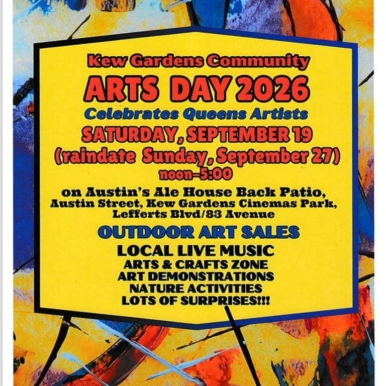 Kew Gardens Arts Day 2026